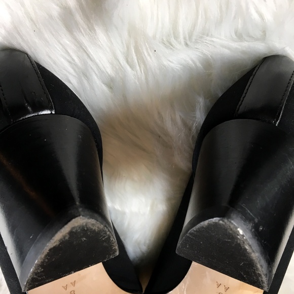 Rangoni Leather Almond Toe Chunky Heel Career Shoe - Picture 8 of 8